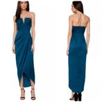 Yumi Kim New  Strapless Mini Dress Tulip Silk Dress Small Women’s Wrap Skirt Photo 1