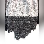 Love Nation  6 Western Layered Denim Black Lace Skirt Slip Photo 14