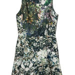 Hunter Bell Flare Geode Crystal Print Dress Size 6 Photo 0