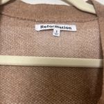 Reformation ‎ Fonte 100% Cashmere Cropped Cardigan in Gossamer Size S Photo 3