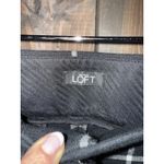 Ann Taylor  LOFT Women's Sz 10 Marisa Skinny Dress Pants Leggings Black White Photo 1