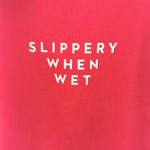 Milly NWT Slippery When Wet Fleece Sweatshirt Crewneck Cotton Pullover Sz PS Photo 2