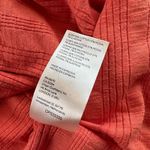 Pilcro Anthropologie  Ruched Ribbed Halter Coral Tube Top Size 1X Photo 8