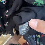 Cynthia Rowley  floral black dress 6 Photo 7