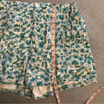 Molly Bracken NWT  Carmen off white blue green floral woven shorts size M Photo 7