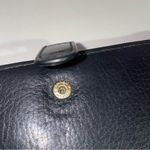 Coach  Slim Zip Wallet Black Leather Large Minimalist Quiet Luxury Neutral Photo 6