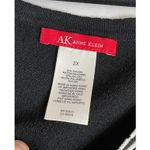 Anne Klein Vintage  Womens 2X‎ Black Pullover Sweater Top Career Preppy Office Photo 2