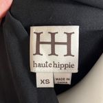 Haute Hippie  tie neck cold shoulder flowy mini dress Photo 2