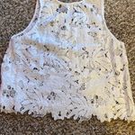 Caution to the Wind White Tank Top Photo 1