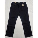 Levi's 724 high rise slim straight jeans size W38''xL42'' women's black Photo 1