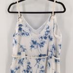 Paper Crane blue&white water colored floral dress Photo 3