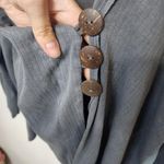 Free People  grey oversize cardigan size small Photo 2