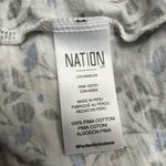 Nation Ltd ‎ Paulette Floral Flutter Sleeve Pima Cotton Top Cottagecore Photo 9