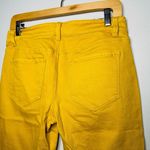 Ann Taylor Women’s Yellow Cotton Blend Modern Fit Golden Straight Jeans Size 4 Photo 6