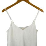Marie Oliver White Coastal Chiffon Sleeveless Cami Tank Top Blouse Size XXS Photo 2