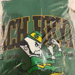 Notre Dame Zach Bryan Sweatshirt Green Photo 1