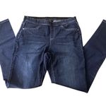 Vera Wang Simply Vera Vera Wing elastic waist band size 6 jeans skinny Photo 2