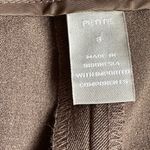 Liz Claiborne Audra Low Rise Waist Brown Straight Leg Dress Pants Sz 8P Pleated Photo 9