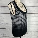 Talbots Sweater Vest Womens M Sleeveless Scoop Neck Merino Wool Polka Dot Photo 2