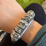 ViVI Silver and Crystal Charm Bracelet Photo 1