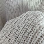 Aerie Chunky Knit Cream Sweater Photo 4