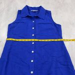 Natural Instincts Collared Button Down Linen Blend Dress Size 6 NWOT Photo 8