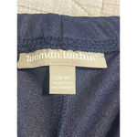 Woman Within Jogger Track Pants Plus Size 24W Navy Blue Elastic Waistband NEW Photo 4