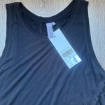 Sweaty Betty  Easy Peazy Vest Tank Top Black XL NWT Bamboo Athleisure Photo 1