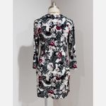 White House | Black Market Women's Floral Paisley Cowl Neck Tunic Shirt Size S Photo 2