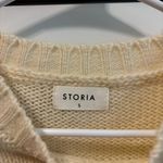 Storia Sweater Eyelet Short Sleeve Top Photo 4