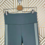 Athleta  Elation Rib Trim 7/8 Tight Gray Seafoam Green‎ Size Medium Tall Photo 1