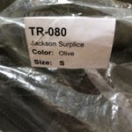 Three Eighty Two Three Eighty‎ Two Womens Blouse S Olive Green Jackson Surplice V-neck NWT Photo 8