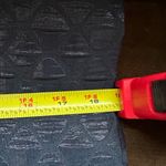 Loft Dark Blue Quilted Metallic Mini Skirt SZ XL Photo 11