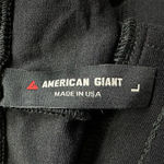 NWOT American Giant Women’s Black City Ponte Jogger Mid Rise Size L Size L Photo 5