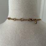 J. Crew Tortoise/Gold Tone Metal/Rhinestone Necklace Gold Photo 2