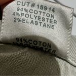 J Brand Selena Crop Jeans | Size 28 | Faded Gibson Green Embroidered Lace Hem Photo 3