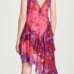 Camilla lace and floral asymmetrical dress Photo 1