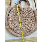 Muche et Muchette 100% raffia/straw shoulder bag Tan Photo 5