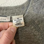 Pursuits 100% Cashmere Oatmeal gray sweater M Size M Photo 3