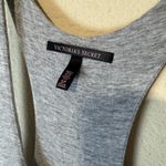 Victoria's Secret  Grey Tank Racerback Maxi Dress sz S peach floral skirt Photo 6