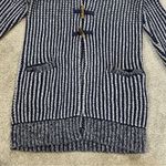 Gap  Women’s Textured Toggle-Front Long Cardigan Cable Knit Sweater in Navy S Photo 5