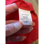 J Jill Button Up Shirt Size 0 Sleeveless Lightweight Beach Travel Preppy Womens Red Photo 6