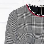 Carlisle  Houndstooth Wool Blend Sheath Dress Photo 1