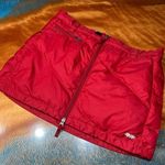 Skhoop Down Zip front outdoor winter fall mini skirt red size XL Sweden Photo 0