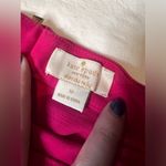 Kate Spade  Hot Pink Skirt with Gold Zipper Details Photo 2