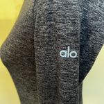 Alo Yoga Alo Grey Long Sleeve Shirt with Thumbholes Photo 1