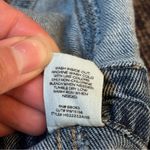 Happily Grey Overalls Medium Wash Denim Raw Hem Women’s Size 1/25 30” Inseam Blue Photo 11