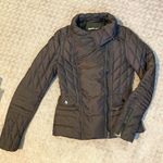 Members Only NWOT  chocolate brown puffer jacket. Sz XS Photo 0