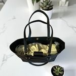 Michael Kors  Black Saffiano Leather East West Tote Bag Handbag Large Photo 8