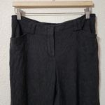 Vintage J. Jill Dress Pants Textured Jacquard Black Size 10P Petite Slacks Photo 4